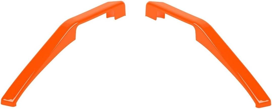 Front Hood Expansion Rack Bracket Cover Decoration Trim ABS Carbon Fiber Compatible with Ford Bronco 2021 2022 Car Exterior Accessories (Color : Orange)