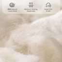 COHOME All-Season Twin/Twin XL Size Quilted Wool Comforter Duvet Insert