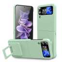 CMYFUTNG Galaxy Z Flip 3 5G Case with Stand, Military-Grade Protective Case, Lightweight, Slim Fit Rugged Shockproof Cover, Light Green 6-Z Flip3-05