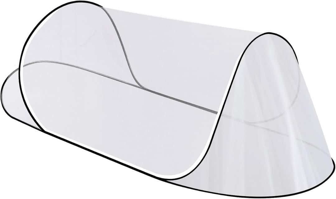 78 * 31 * 23 Inch Large Pop Up Mosquito Net, Portable Foldable Mesh Tent, Breathable Lightweight Mosquito Net Tent for Bed Camping Travel Patio