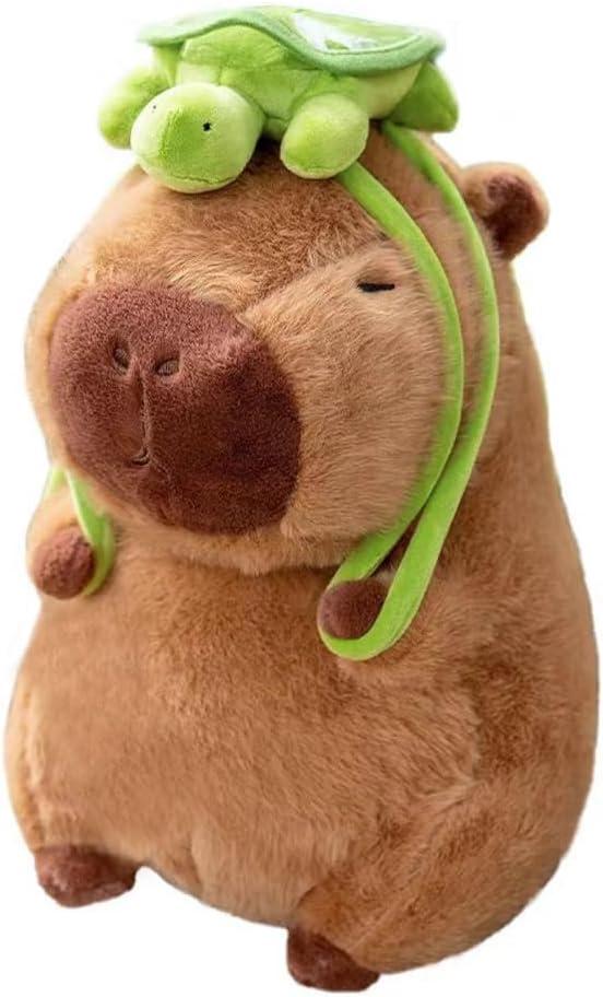 Cute Capybara Plush Toy,Kawaii Capybara Stuffed Animals Stuffed Toy,Soft Plush Doll Pillow for Kids Boys Girls (25cm/9.8 Inches)