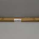 Amazon Basics Tension Curtain Rod, Adjustable 36-54" Width - Nickel, Classic Finial