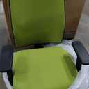 Modern Home Xelo Solo Mid-Back Desk/Office Task Chair, Computer Ergonomic Mesh Back Lumbar Support with Armrests (Black/Lime Green)