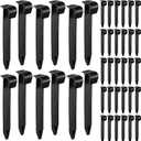 Pangda 100 Pack 1/2 Inch Irrigation Tubing Hold Down Anchor Stakes, 3/4 x 4.33 Inch Drip Tubing, Anchor for Sprinkler Garden Landscaping