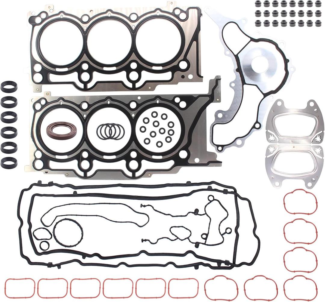 NewYall 3.6L Engine Cylinder Head Gasket Set for Chrysler 200 300 Town & Country Dodge Avenger Challenger Charger Grand Caravan Durango Journey Jeep Grand Cherokee Wrangler Volkswagen Routan