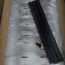 Pull out Cabinet Organizer, Wider Expandable(14"-24") Heavy Duty Slide out Drawers Fixed with Adhesive Nano Film for Pots, Roll out Shelf Storage for Kitchen Cabinet Organization(White-2pcs)(3 Rails)