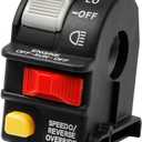 Handlebar Headlight Switch Hi/Lo/Off Beam Light/Kill/Stop | for 2001-2005 Polaris Sportsman 400 500 700 Magnum 325 330 Scrambler Xpedition Trail Boss ATP | Replaces# 4010591, 4010560, 4010422