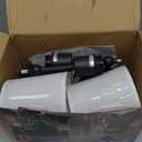 Rechargeable Battery-Operated Wall Sconces Set of 2: Black Wireless Wall Lights with Touch and Remote, 6000mAh Battery Powered Scone Lighting Cordless Wall Lamp for Bedroom Living Room Hallway