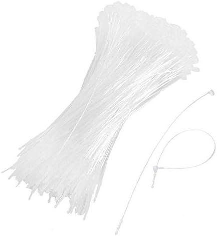 Yesallwas 1000 Pcs 3 Inch Plastic Fastener Hang Tag Clear Snap Lock Pin Security Loop for Retail Store Clothing Accessory Price Pins