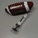 Franklin Sports Youth + Adult Footballs - Extra Grip 1000 Official Size, Junior + Pee Wee Kids - 1 + 12 Packs (Brown/White)