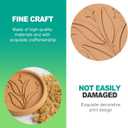 slaixiu 2PCS Reusable Brown Sugar Saver - Food-Safe Terracotta Clay Disc to Keep Sugar Moist, Baking & Storage Essential