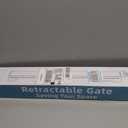 PRObebi Retractable Baby & Dog Gate - Extends to 54" Wide, 34" Tall - Stair, Doorway & Hallway Use