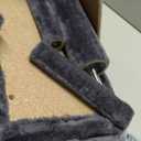 DUMOS 54-inch Indoor Cat Tree Tower Multi-Level Pet House for Large Cats with 2 Condos, Scratching Posts, Round Platform, Small Ladder, and Toys  Perfect for Cats of All Ages, Dark Grey