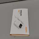 SoundSync Pro Bluetooth Transmitter & Receiver for Airplane, Easy Setup Bluetooth Audio Transceiver for 2 BT Devices, Volume Control, RCA for TV (White)