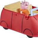 Peppa Pig Peppas Adventures Peppas Family Red Car Preschool Toy, Speech and Sound Effects, Includes 2 Figures, for Ages 3 and Up