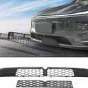 Front Grill for Tesla Model Y 2025 2026 Juniper Mesh Grille Grid Inserts Air Inlet Vent Grille Cover Replacement With Insect Protection Accessories (Not fit 2026 Standard & Performance)