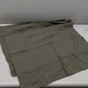 MIULEE Decorative Linen Euro Sham Pillow Covers 24x24 Dark Olive Green Boho Farmhouse Neutral Christmas Couch Throw Pillows for Bed Pack of 2 Accent Modern Pillowcase Sofa Livingroom Home Decor