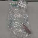 Clear Glass Saucepan, Heat-resistant Mini Simmer Pot with Wood Handle, Glass Cookware Set Ramen Pot Cooktop Safe for Pasta Noodle, Soup, Milk, Baby Food(20OZ/500ML)