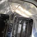 Culinaid Toaster 2 Slice Retro Stainless Steel with 1.5” Extra Wide Slots Bagel, Defrost, Reheat, Cancel Functions, 6 Bread Shade Settings, Removable Crumb Tray, Gray