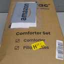 Paxrac Classic Pure White Comforter Queen Size, 3 Pieces Boho Comforter Set, Lightweight Solid Bedding Set, All Seasons Soft Breathable Queen Comforter Set (90x90In Comforter & 2 Pillowcases)