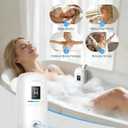 Bath Jets for Tub, Bath Jet or Bubble Mode, Cordless Waterproof Portable Bathtub Accessories with 3-Level Adjustable Speed, Bathtub Jets Massage for Home Spa, Travel Massage, Relaxing, Soothing