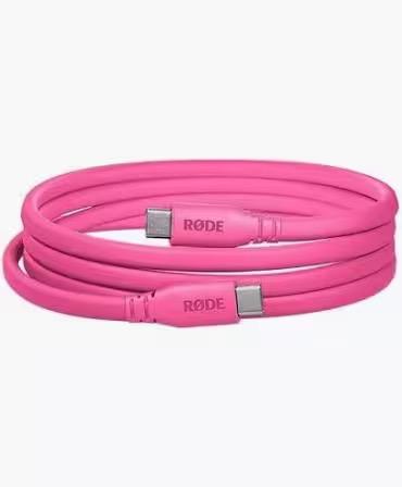 3-Pack USB to USB-C Charging Cables, Pink