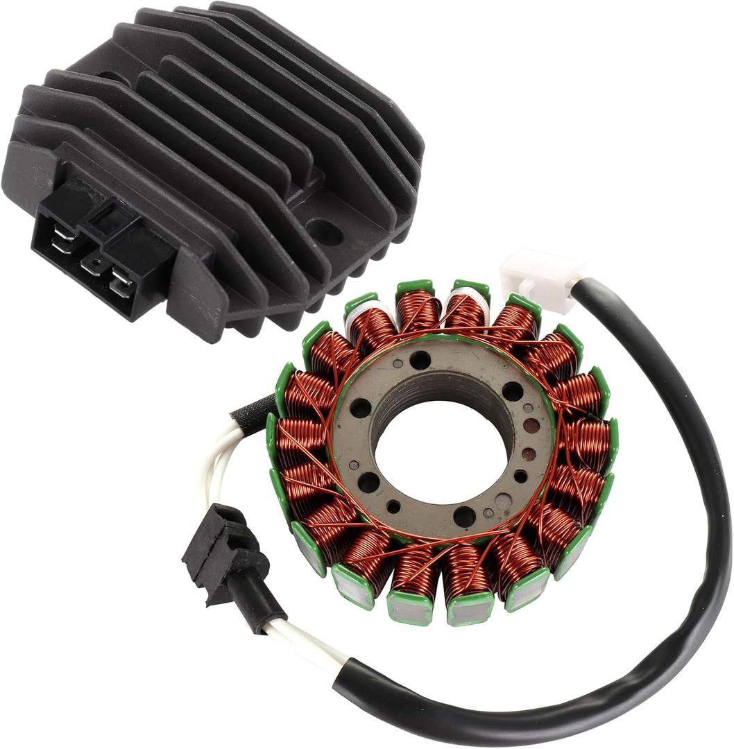 ECCPP Voltage Regulator Rectifier Magneto Generator Engine Stator Coil Kit Fit for 1999-2002 for YAMAHA YZF600R 1999-2001 for YAMAHA YZF-R1 1999-2002 for YAMAHA YZF-R6 Stator and Rectifier
