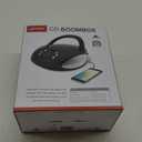 GPX, Inc. Portable Top-Loading CD Boombox with AM/FM Radio and 3.5mm Line in for MP3 Device - Black (Pack of 1)
