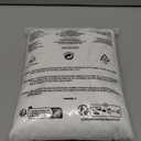 Tufted Dot Bed Skirt King Size Ruffled Bed Skirt with Split Corners, 18 Inch Drop Dust Ruffle Bed Skirts with Platform, White