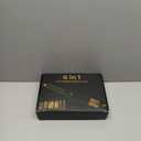 6 in ONE Hair Dryer Brush, Blow Dryer Curling Wand Hair Styling Tools Set, Ionic Hot Air Massage Oval Blowout Hair Dryer, Left&Right Hair Styler (Light White)