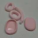 Filoto Case for Airpods Max Headphones, Ear Pad Case Cover/Ear Cups Co ver/Headband for AirPods Max (USB-C/Lightning)(2024/2020), Silicone for Apple Airpod Max, Accessories Cases(Pink)