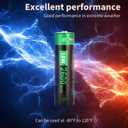 18W Rechargeable Battery case Set Ideal for Flashlights, Headlamps, Doorbells, RC Cars & Outdoor Garden Lights