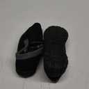 shoeslocker Mens Slippers Microsuede Moccasin Memory Foam House Shoes (10, Black Grey)