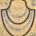 Petoysoso Bead Boards for Jewelry Making,Bamboo Necklace Making Supplies,Jewelry Making Supplies,Bead Board Tray