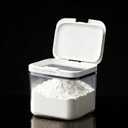 Flour Storage Container 4.5L with Easy-to-Use Dispenser - Perfect for Bakers and Cooking Enthusiasts