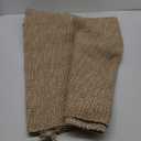 Collive Long Hallway Runner Rug 2.6' x 7', Washable Runners Indoor Entryway Rugs, Tan/Cream Braided Woven Kitchen Carpets Low Profile Front Door Floor Mat for Laundry Room Bedroom Doorway