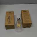 LED Edison Bulb,Antique 40W Vintage Bulb,E26 Non Dimmable Led Bulb 450 Lumens 2700K, Warm White, Pack of 3