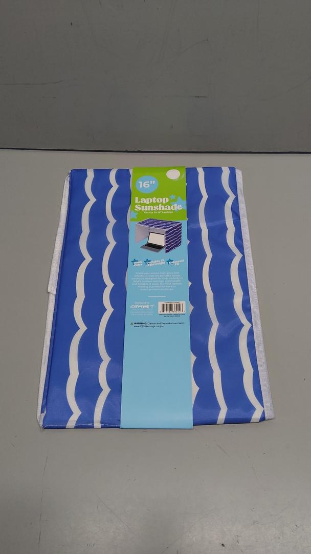 Laptop Sun Shade 16", SunShader Eco, Recyclable Multi-Layered Cardboard Laptop Sun Shade for Working Outside & Privacy Screen 