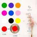 4 x 2340 PCS Colored Dot Stickers 1/2" Color Round Circle Stickers Colored Coding Labels (Multicolored)