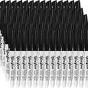 Dry Erase Markers 148 Pack, Bulk Black Whiteboard Markers With Fine Tip, Low Odor Dry Erase Markers for School Office Home