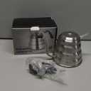 Hario V60 "Buono" Gooseneck Drip Kettle, 1200ml, Silver (1.3 Quarts, Stainless Steel, Silver)