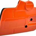 Chain Brake Clutch Cover Assembly for Husqvarna 435 440 Chainsaw, Includes Snap Clips & Bar Nuts, Replacement for 435E, 435 II, 435 X-Torq, OEM #536329204