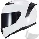 Full Face Motorcycle Helmets WS611 DOT Approved Men Women | Motorcycle Helmet is ABS Shell,Street Bike Racing Motorbike Motorcycle Helmet with Tinted Visor