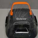Cordless Robotic Pool Cleaner, Lasts 90 Min, Automatic Vacuum for Above-Ground Pools up to 860 Sq.ft, Portable, Self-Parking, Orange