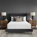 Sealy Luxury Cotton Top Fitted Mattress Pad, Twin