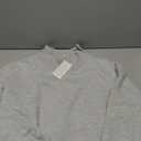 Trendy Queen Womens Oversized Sweatshirts Turtleneck Pullover Long Sleeve Hoodies Tops Fall Fashion Outfits 2026 Clothes (Medium, Grey)