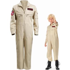 Anime Kids Costume Halloween Cosplay Jumpsuit Top Pants Outfit, Small