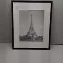 upsimples 16x20 Picture Frame, Display Pictures 11x14 with Mat or 16 x 20 Without, Wall Hanging Poster Frame, Black, 1 Pack