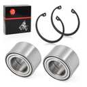 2X Front Wheel Bearings 35 * 64 * 37mm Ring Clip for Polaris Ranger 400 500 570 Sportsman 400 500 550 570 700 800 Magnum ATP 325 330 500 ACE 570 900 3514634