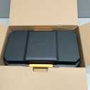 Waterproof Electrical Box, Diivoo Outdoor Extension Cord Covers Waterproof, Large Size 6 Cable Seal Entry, Outdoor Plug Cover, Outdoor Extension Cord Box, Black